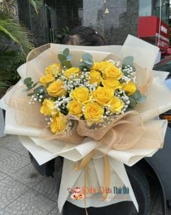 Bó hồng vàng MH1044