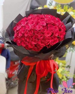 Bó 99 bông hồng đỏ – MH071